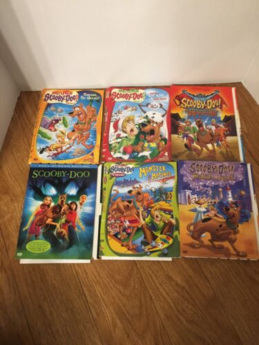 Lot Of 6 Scooby-doo DVD Movies