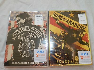 Sons of Anarchy Season 1 & 2 New Sealed and Unopened