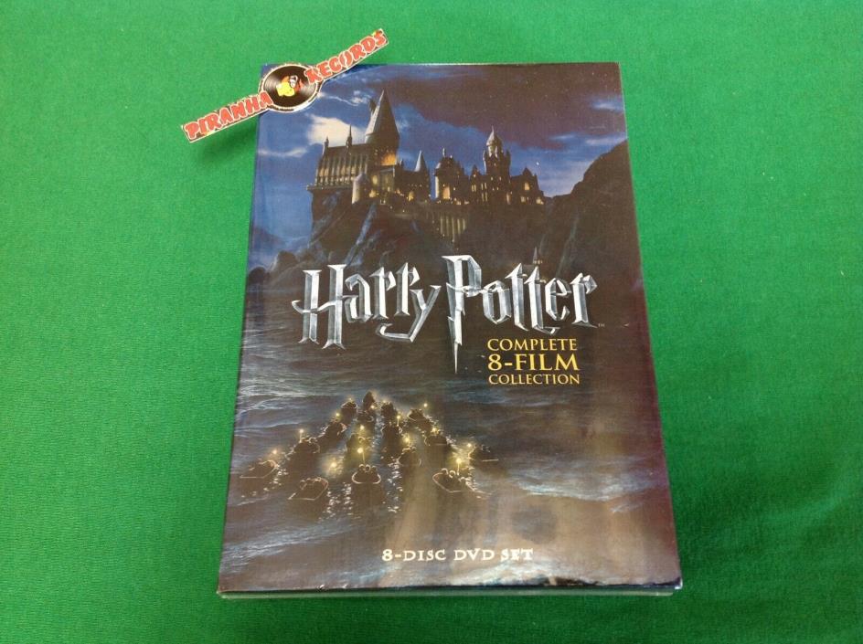Harry Potter Complete 8-Film Collection SEALED DVD Box Set Piranha Records