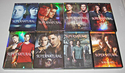 SUPERNATURAL - SEASONS 2,3,4,5,6,7,9,10 - DVD LOT