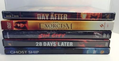 Five DVD Bundle. Sci-fi, Horror, Action.