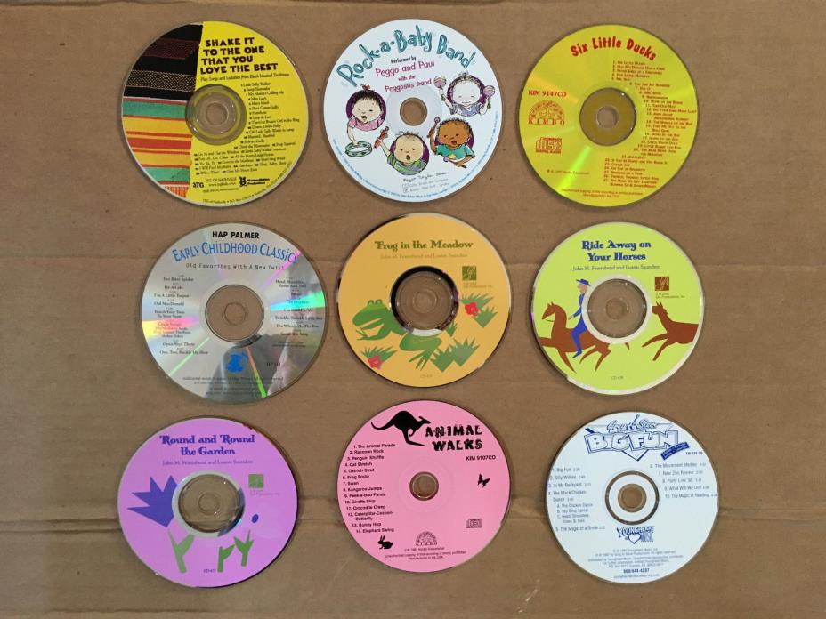 Childhood Song Classics Old and New 9 Disk Set