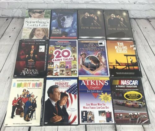 LOT of 12 BRAND NEW DVDS