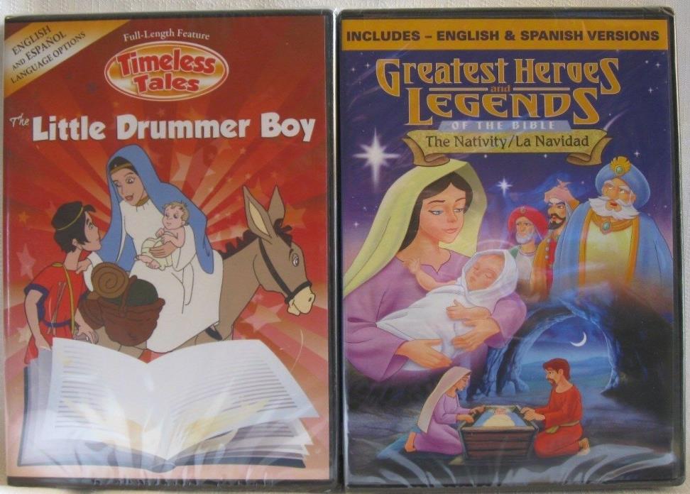 The Little Drummer Boy & The Nativity (DVD, 1998/2007 # 5) Spanish & Eng. Audio