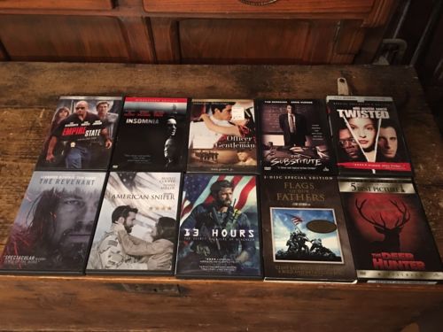 DVDs--MOVIES--(LOT 10) ASSORTED TITLES PREOWNED NICE