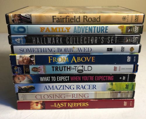 Lot Of 10 DVDs Hallmark Family Drama Romance The Last Keepers Amazing Racer