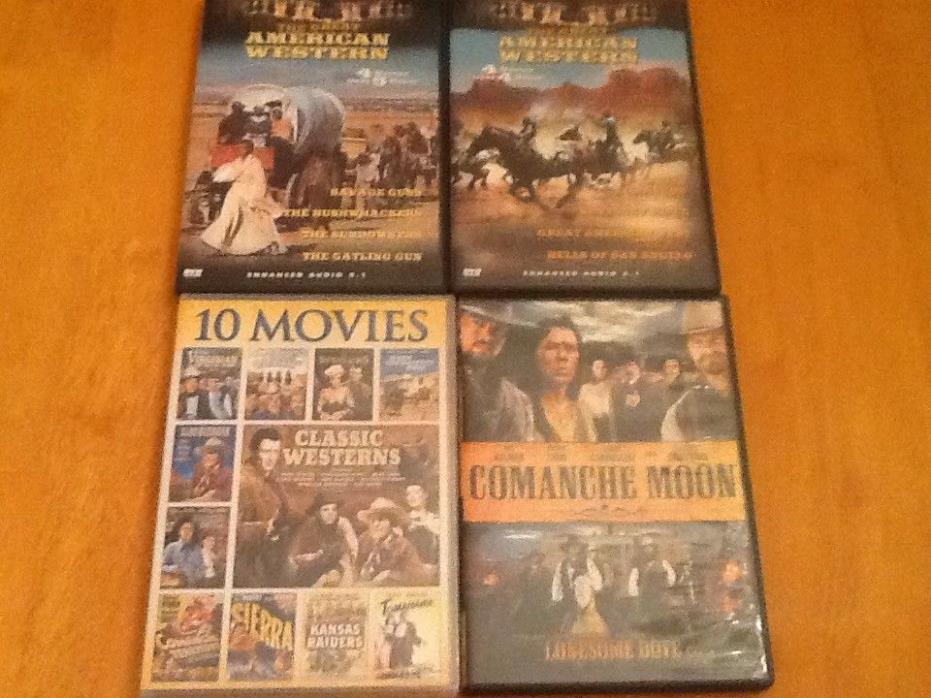 Collection of 19 Western Movies (DVD) All Mint Condition or New