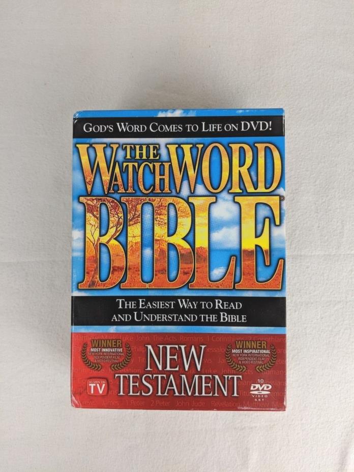 Watch The WORD BIBLE New Testament 10 DVD Video Set As Seen On TV