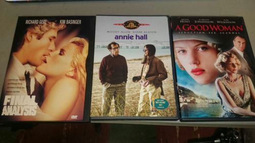 Triple Feature Annie Hall, A Good Woman, Final Analysis .   JAXN DVD's