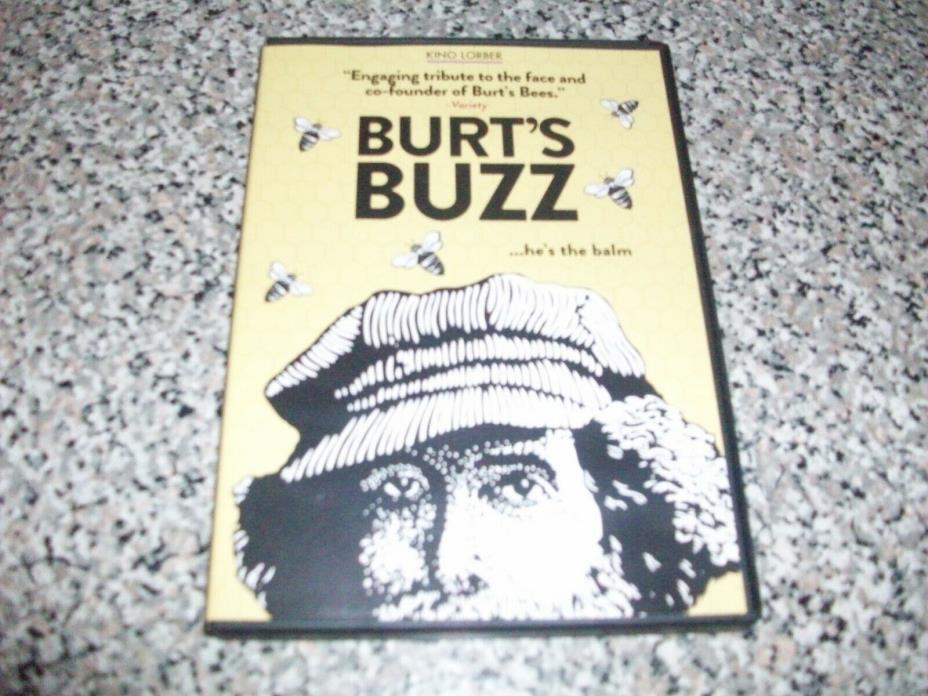 DOCUMENTARY MOVIE: BURT'S BUZZ!! USED & IN EXCELLENT CONDITION! BURT'S BEES!!!