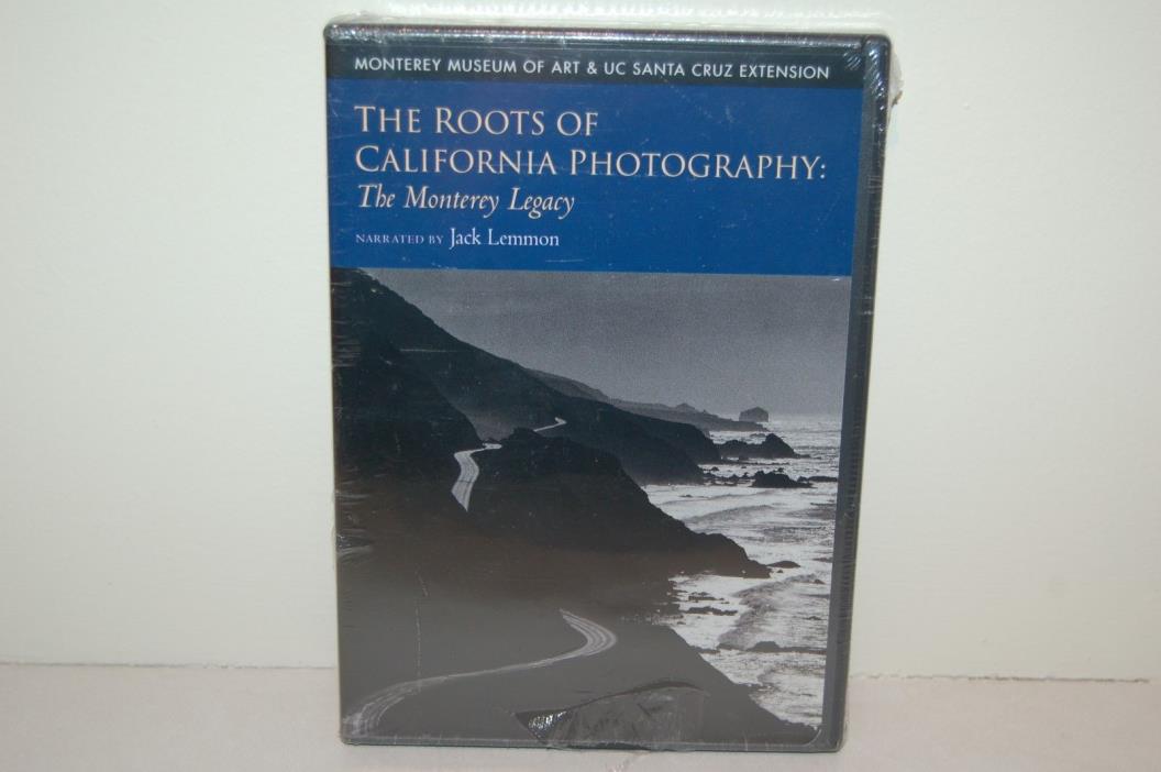 NEW The Roots of California Photography The Monterey Legacy DVD narr.Jack Lemmon