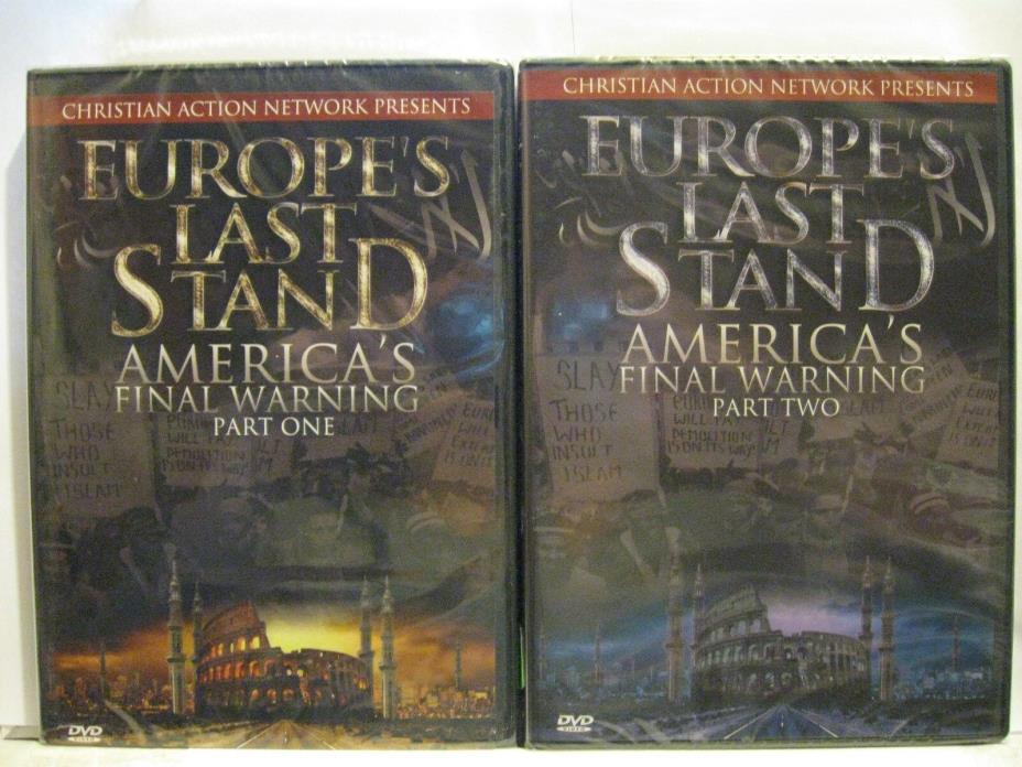 Europes Last Stand: Americas Final Warning, Part 1 & 2 (DVD, 2015) NEW!