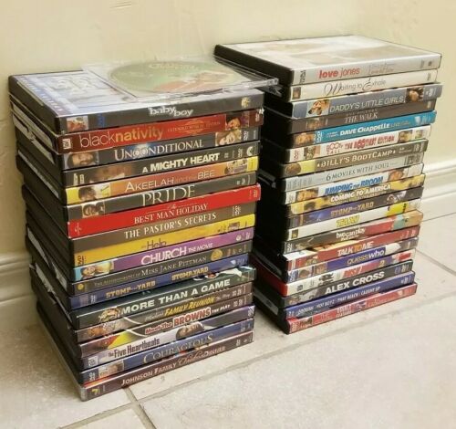 Movies On DVD Lot Of 38, comedy gospel drama