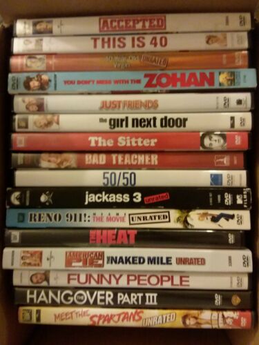 DVD Comedy lot (16) All different mostly Adult Comedy's