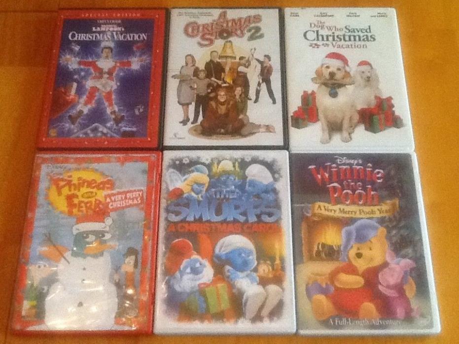 Collection of Christmas Movies for Whole Family (Six DVD's)