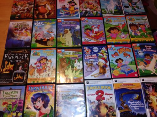 kids Dvd Lot of 30. Pre-owned Nick Jr Franklin Dora Bob Builder Etc