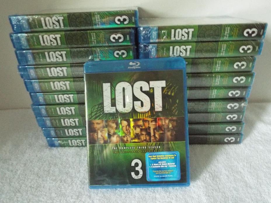 Lost 3 the Complete 3rd Series-Blu-Ray-20 Sets-New Factory Sealed