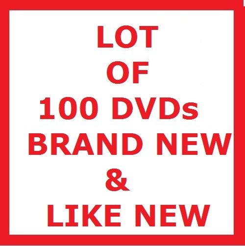 LOT OF 100 DVDs! TV SHOWS & MOVIES!