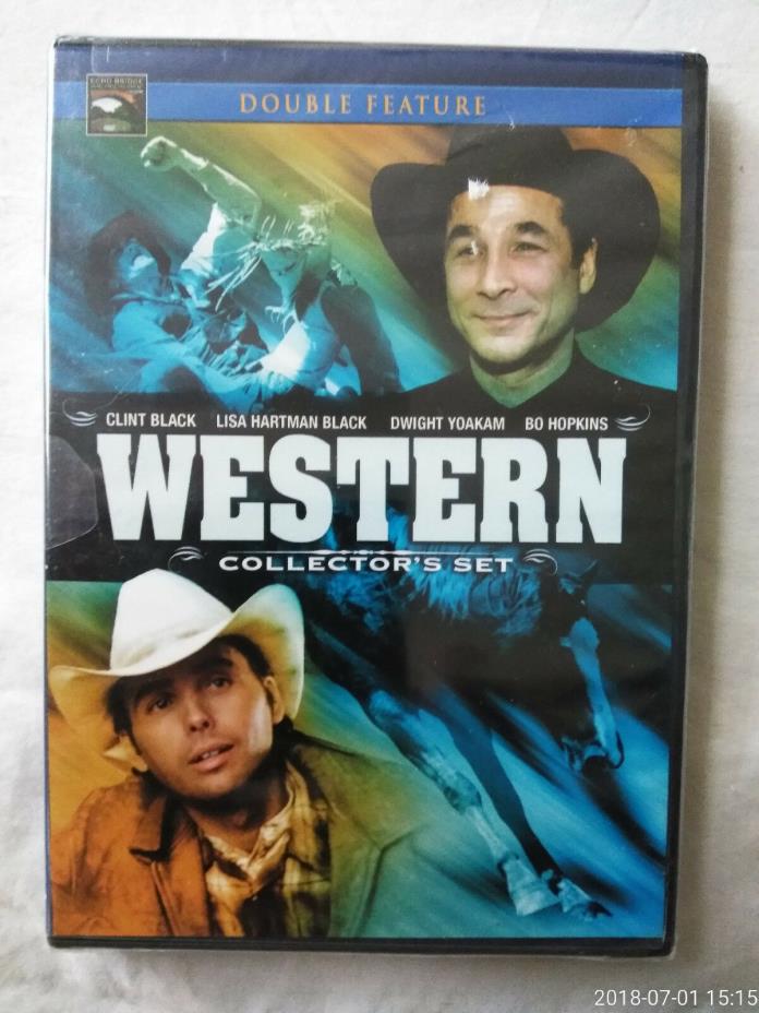 SEALED WESTERN DOUBLE FEATURE THE LEGEND OF CADILLAC JACK & PAINTED HERO  DVD