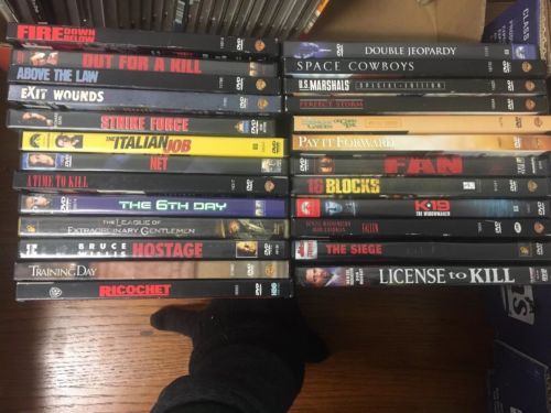 25 DVD Lot Action