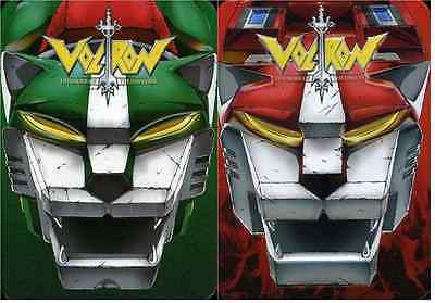 Voltron Vol.3 & 4: 6-DVD SET NEW! LION HEAD VOLTRON  RARE, OUT-OF-PRINT!