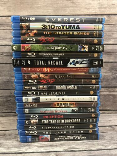 Sci Fi Action Fantasy Superhero Drama Blu-Ray Bundle Lot of 20 Movies