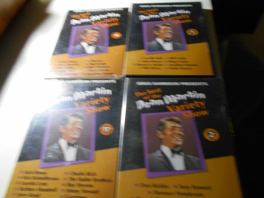 4 The Best of Dean Martin Variety Show # 1, 2, 17,18 Sealed