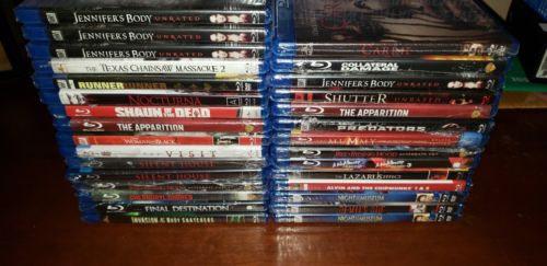 New Blu Ray Lot