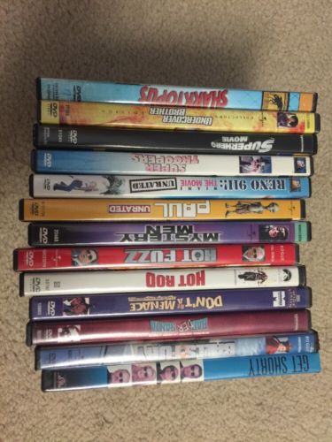 DVD Lot of 13 Action Comedy Movies Sharknado, Dont Be A Menace, Super Troopers++