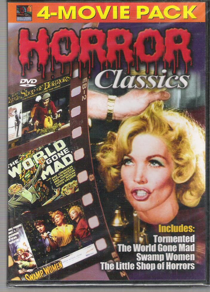 HORROR MOVIE LOT 2 HORROR CLASSICS  MINT SEALED MONSTERS