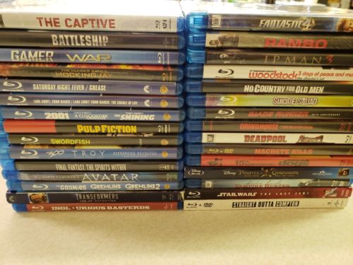 Lot of Blu Ray Dvds, 30