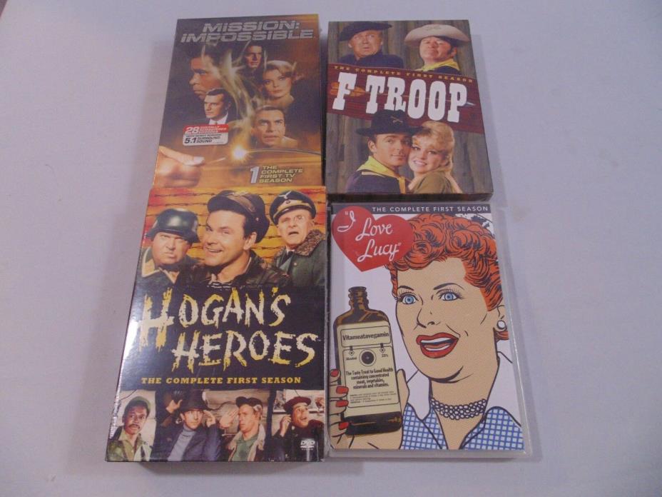Classic TV show Lot of 4 series 1st season-Lucy/F-Troop/Hogans Heros/Mission Imp