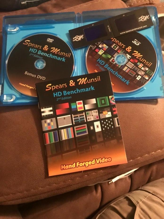 Used, Spears & Munsil HD Benchmark 2nd Edition Hand Forged Video