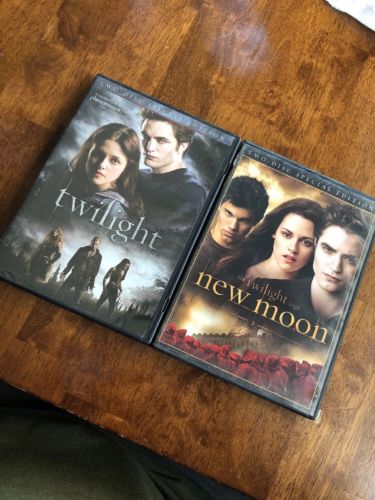 Twilight/ New Moon DVD Bundle used in excellent condition!!!