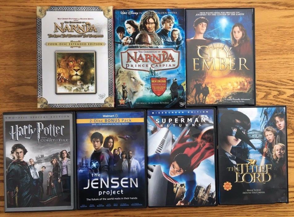 DVD Lot: 7 Family Action Movies