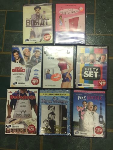 Lot Of 8 Preowned DVDs