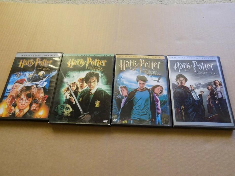 Lot of Harry Potter DVDs  Movies 1-4