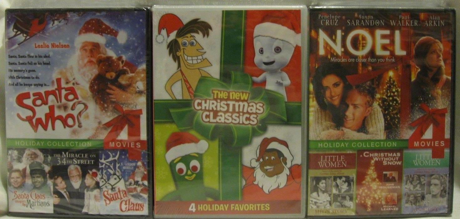 The New Christmas Classics and 2 Christmas Col. (DVD/1) 8 Films/4 Ep. See Detail