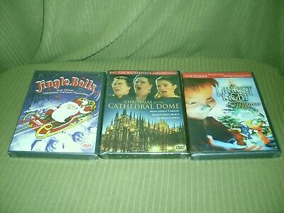 Christmas DVD Lot Of 3 New Sealed