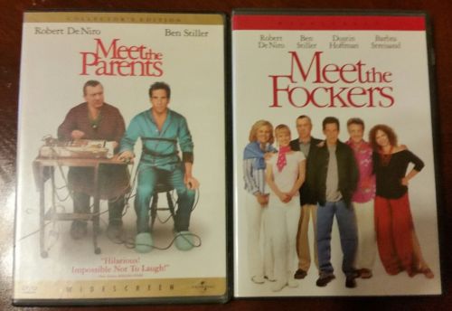 LOT OF LIKE NEW MEET THE FOCKERS/PARENTS DVDS