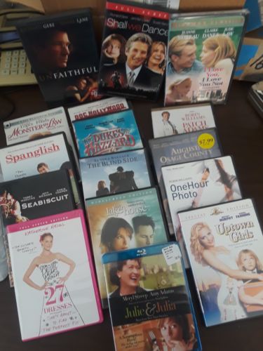 16 Awesone DVD Movies all in excellent condition