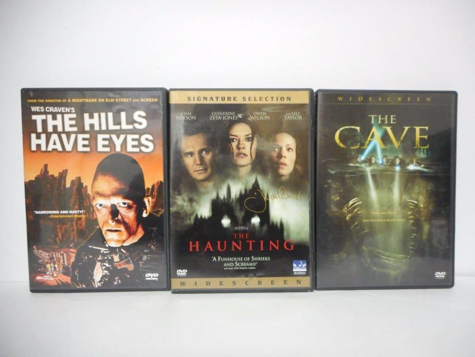 DVDLot of 9 Horror  Movies .The Hills have Eyes Boogeyman and more!