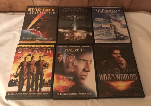 ACTION DVD MOVIE LOT ~ LOT OF 6 GREAT ACTION PACKED MOVIES
