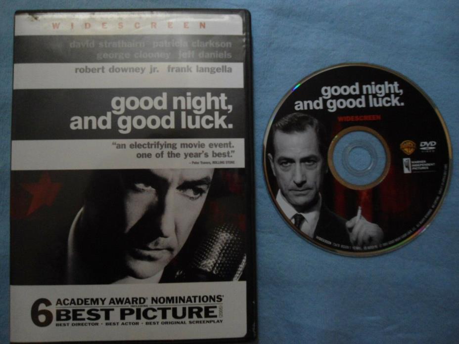 GOOD NIGHT AND GOOD LUCK DVD in Great Condition.