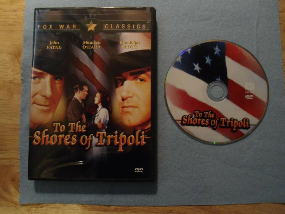 TO THE SHORES OF TRIPOLI DVD in Great Condition.