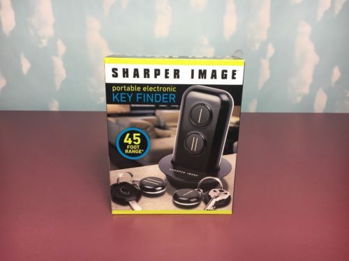 BRAND NEW Sharper Image Portable Electronic Key Finder MN30 Fast Shipping