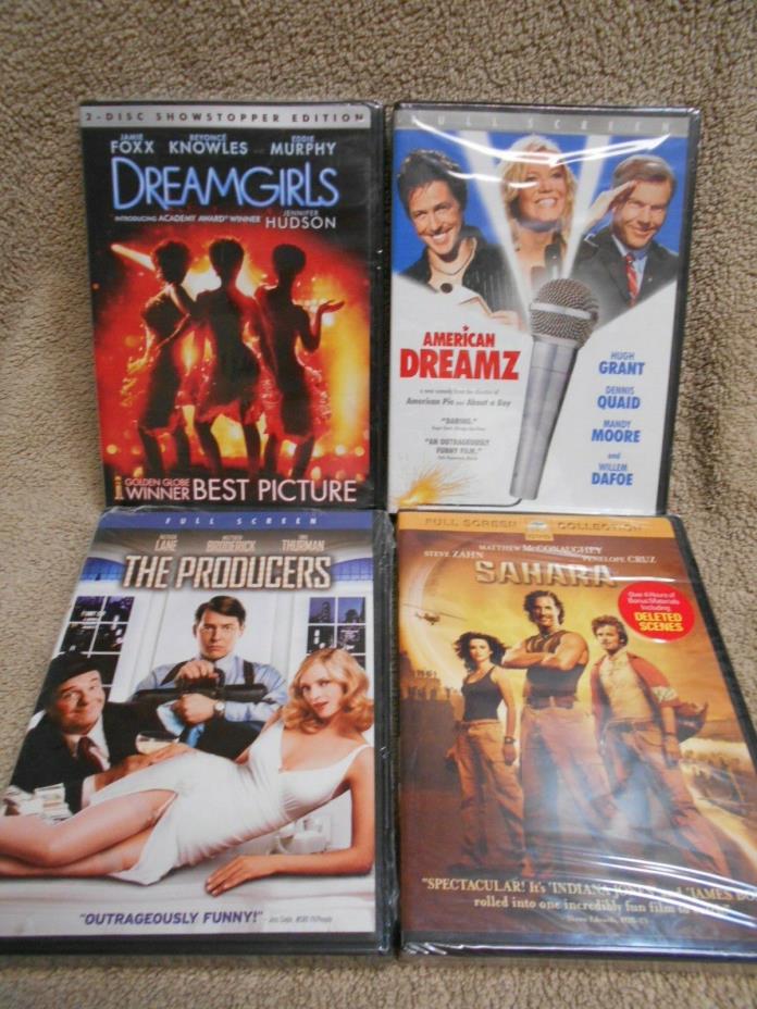 Comedt/Drama/Adventure DVD Movies  [lot of 4]  New
