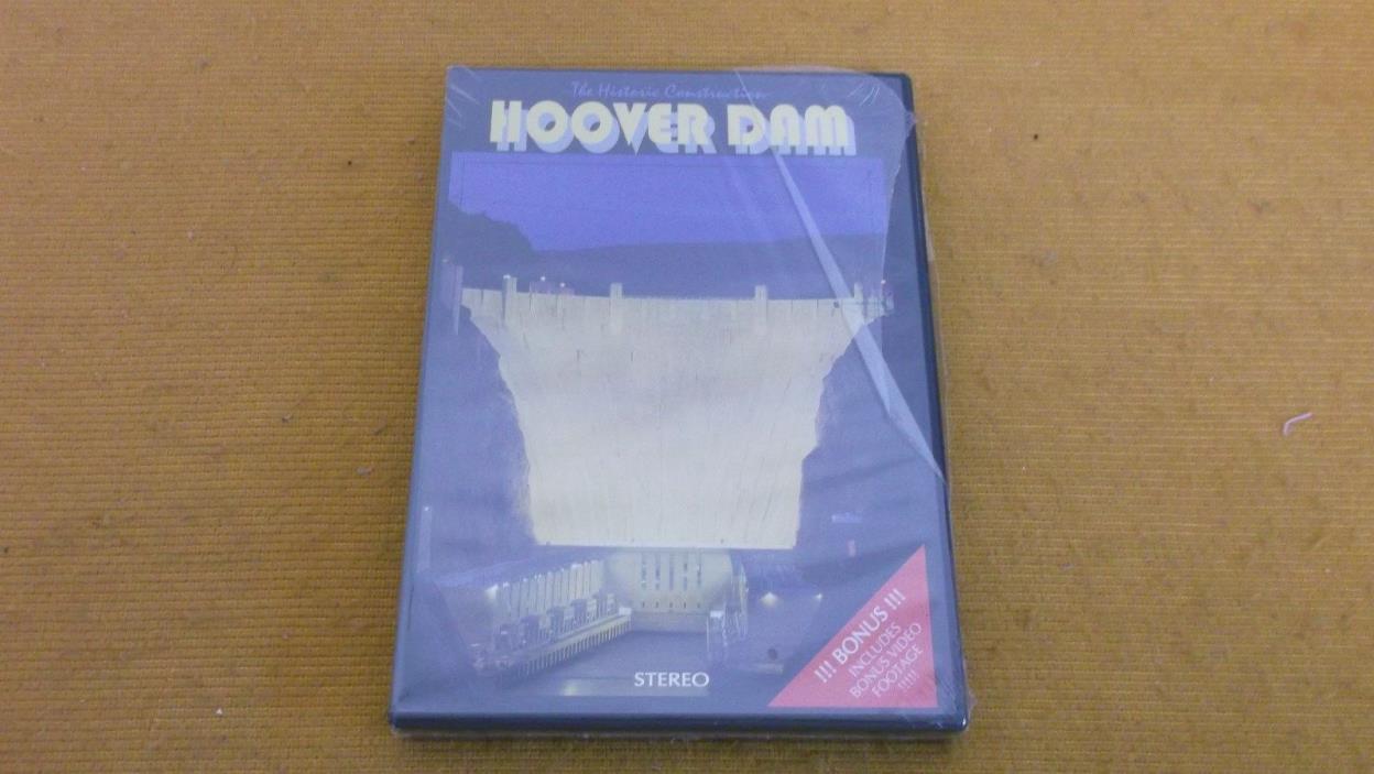 NEW SEALED HOOVER DAM HISTORIC CONSTRUCTION DOCUMENTRY EDUCATIONAL DVD