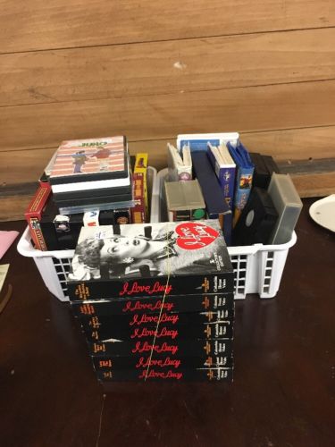 Large Lot Of Movies (VHS & DVD) Lot 2587