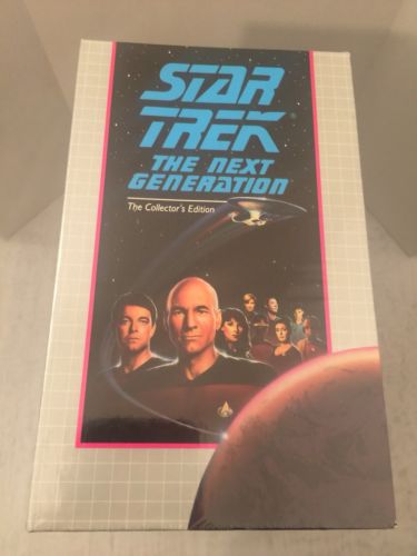 Star Trek: The Next Generation- Lot Of 10 VHS Collector's Edition-STILL SEALED!